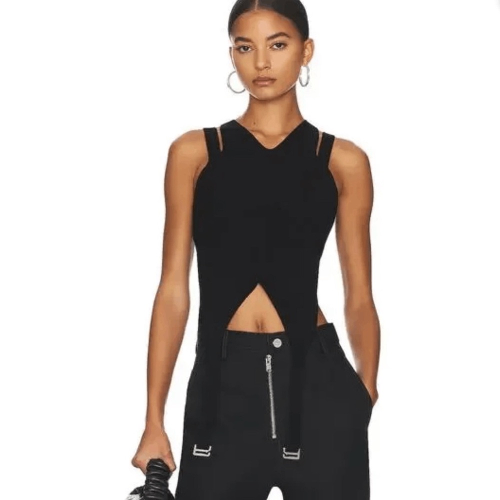 Dion Lee Knit Hosiery Lock Slit Tank V Neck
Cut-Out